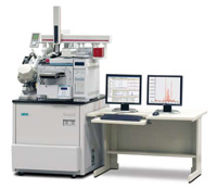 LECO’s Pegasus HT single-dimension GC-TOFMS outfitted with Gerstel’s MPS2 Autosampler, Thermal Desorption Unit, and RVM Low Thermal Mass Column.