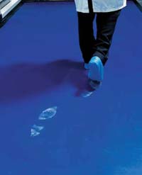 Dycem’s CleanZone floor coverings, which incorporate antimicrobial additives, are designed to control foot borne and wheel borne contaminants in processing environments.