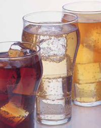 To reduce their calorie content, many beverages contain high-potency sweeteners, which are used singly, in blends, or in combination with sugar.