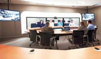 The Telepresence room enables Centre personnel to conduct videoconferences with Tate & Lyle facilities across the globe as well as with customers with compatible telecommunications systems.