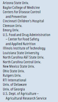 Table 1. NoroCORE Partner Institutions