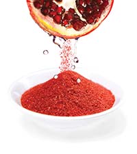 A process that uses infrared light to evaporate water molecules may be used to produce improved whole fruit and vegetable powders.