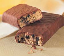 High fiber nutrition bar