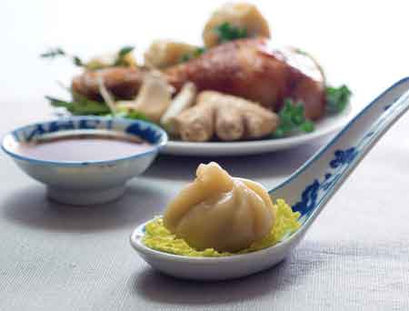 Soup-filled dumpling