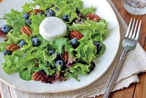 Blueberry salad