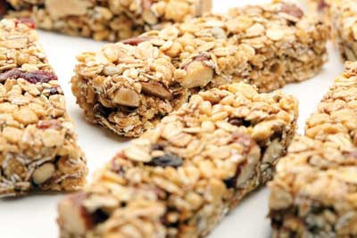Bars are a popular application for protein fortification.