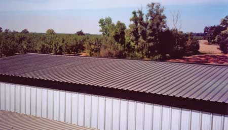 Roof-mounted SolarWall system