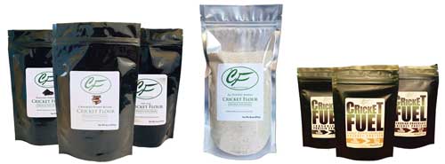 Cricket Flours products