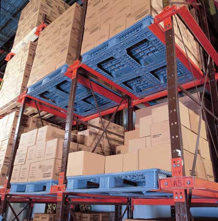 ORBIS’s reusable plastic pallets