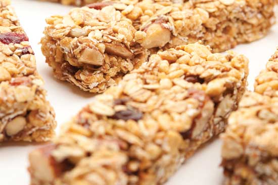 Nutrition bars. 