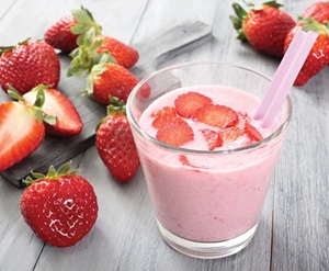 Drinkable yogurt product.