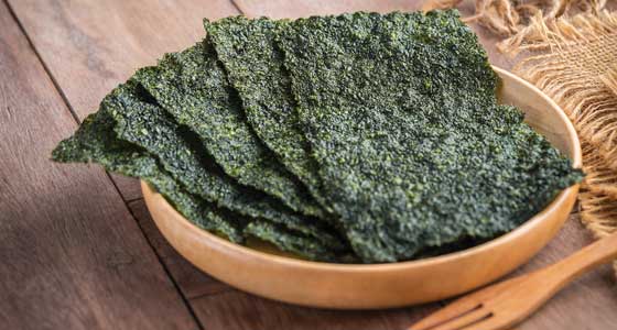 Nori, a type of seaweed