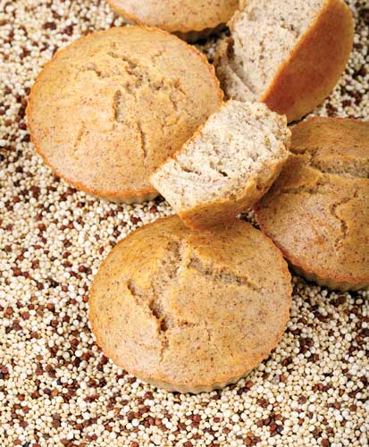 Quinoa flour gluten-free muffins