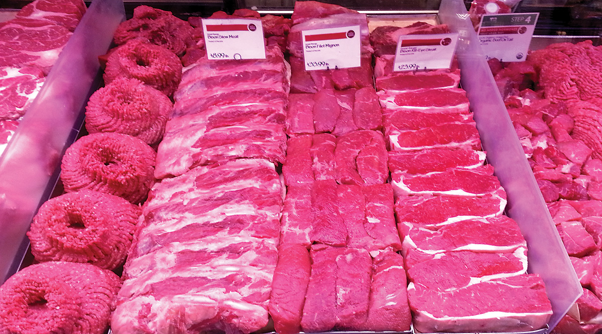 Game meat for sale