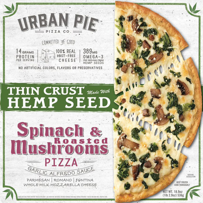 Urban Pie Spinach and Mushroom