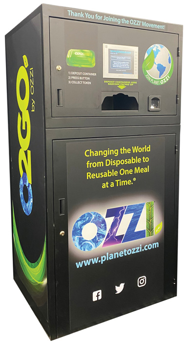 OZZI vending machine