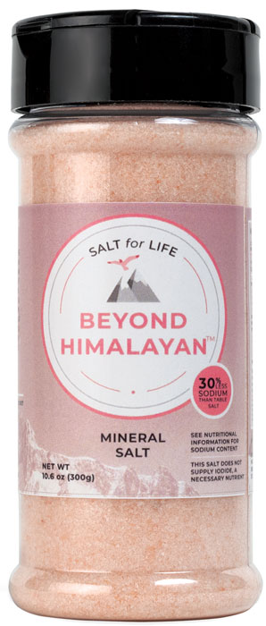 Life Beyond Himalayan salt bottle