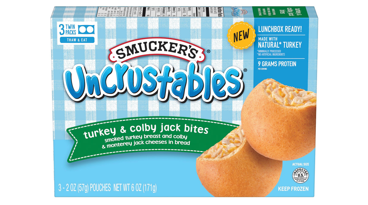 Smucker’s Uncrustables Turkey & Colby Jack Bites 