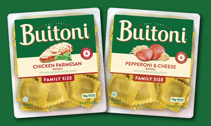 Buitoni Pepperoni & Cheese Ravioli and Chicken Parmesan Ravioli