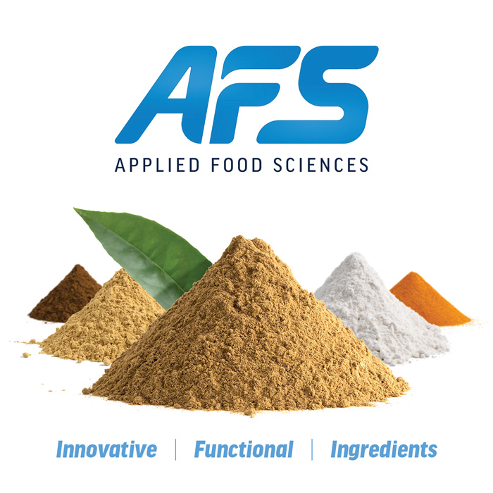 Applied Food Sciences Logo with Ingredients