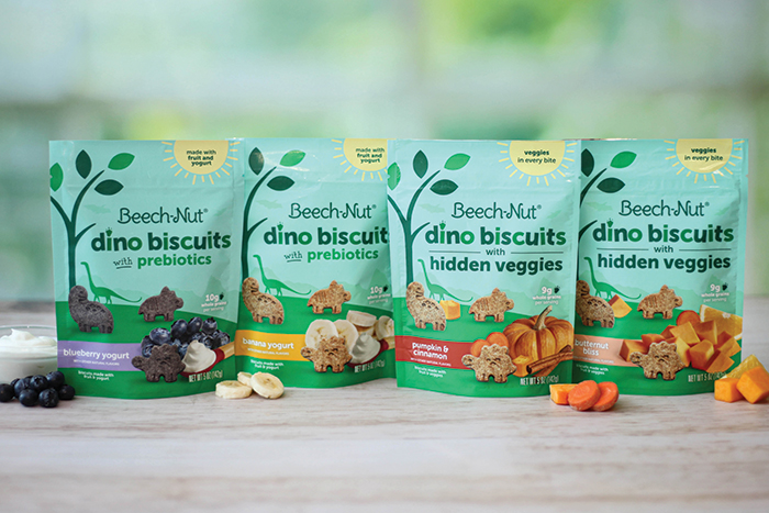 Dino Biscuits with Hidden Veggies and Dino Biscuits with Prebiotics