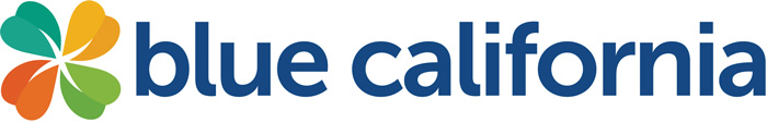 Blue California logo