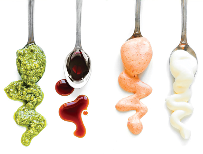 Sauces Assortment.