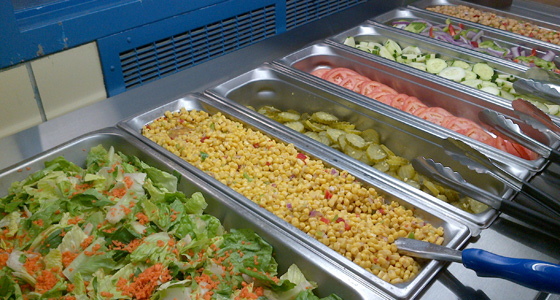 Chef Collazo implemented salad bars at almost all NYC schools