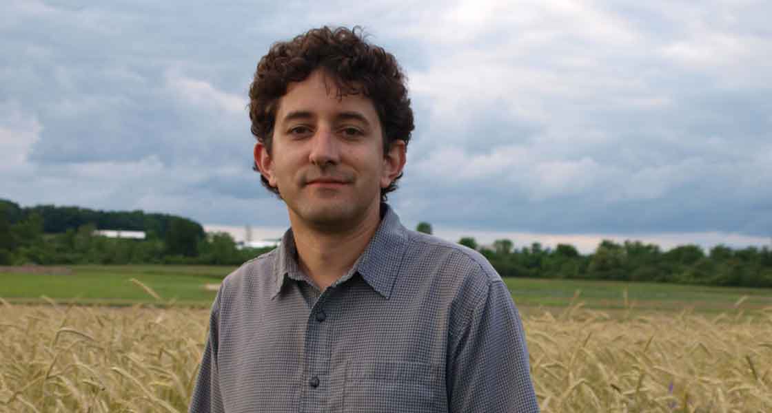 Cornell University plant breeder Michael Mazourek