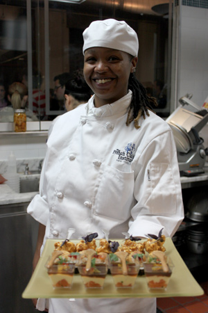 Syrena Johnson at the International Culinary Center
