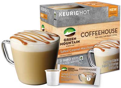 Keurig Green Mountain Coffeehouse coffee pods 