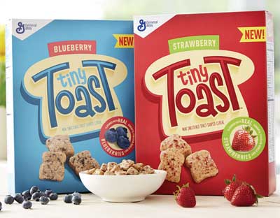 General Mills Tiny Toast cereal
