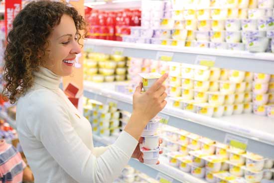 Woman shopping