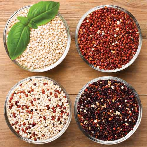 Quinoa varieties. © Merinka/iStock/Thinkstock