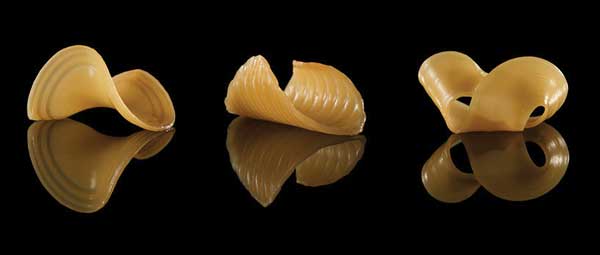3-D pasta shapes