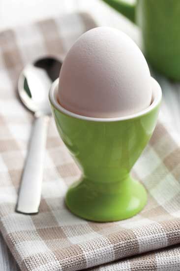 Egg in egg cup