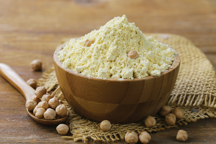 Chickpea Flour in a bowl