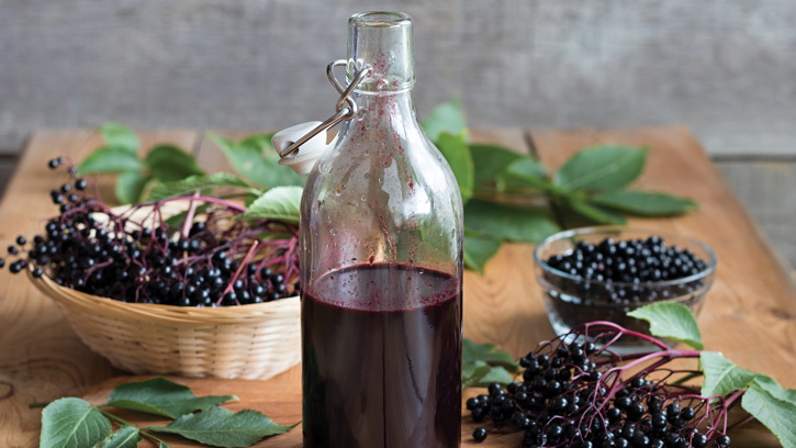 Elderberry wine
