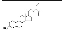 Fig. 4—Structure of Phytrol (sitosterol, campesterol, and sitostanol from tall oil).