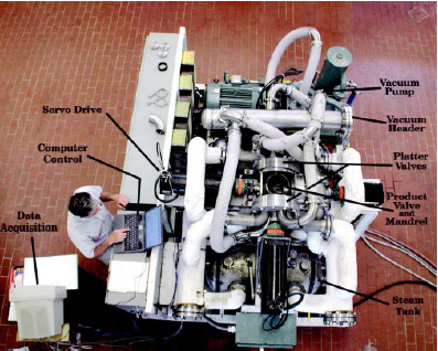 Fig. 2—The prototype pilot-plant VSV processor.