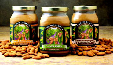 Fig. 16—Almonds, which are among the nuts approved for a heart-healthy claim, are now also trendy for their oils and butters.