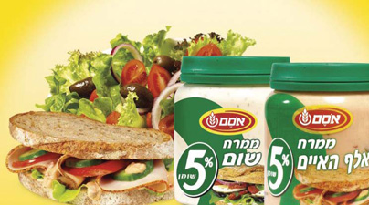 Figure 3. Sandwich spreads marketed by Nestlé in Israel were also developed by the SIT method.