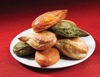 Figure 1. Line of vegetable-fi lled pastries marketed by Tivall utilizes vegetable doughs developed by the Systematic Inventive Thinking method.