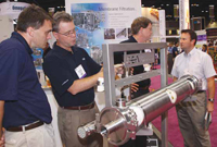 IFT Food Expo attendees had access to a large number of processing equipment exhibitors.
