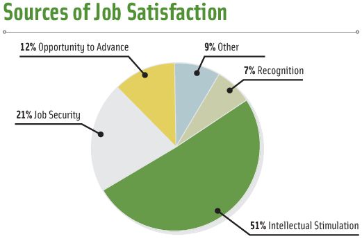Figure 6. What factor contributes most positively to your job satisfaction?