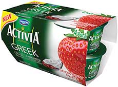 Activia Greek yogurt