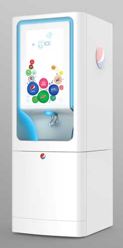 Pepsi Spire fountain machine