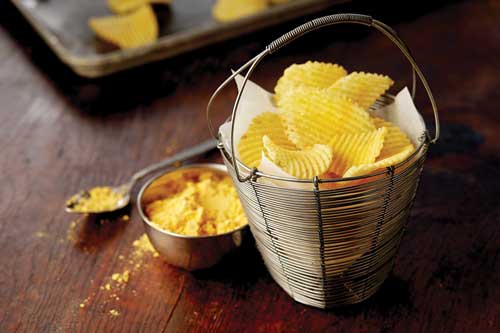 Potato chips with Tabasco’s spray-dry flavor.