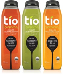 Tio chilled vegetable soups
