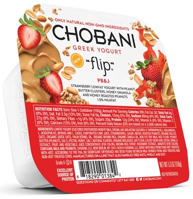 Chobani Flip Greek yogurt